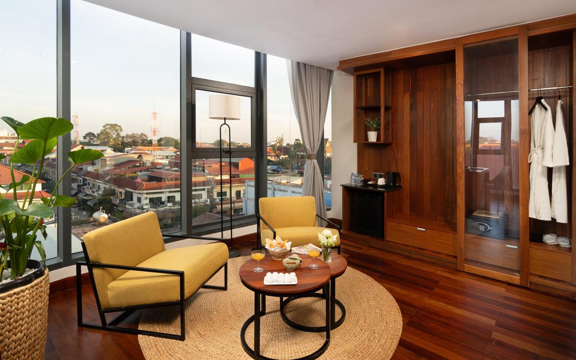 Koulen Central Hotel Siem Reap Luaran gambar