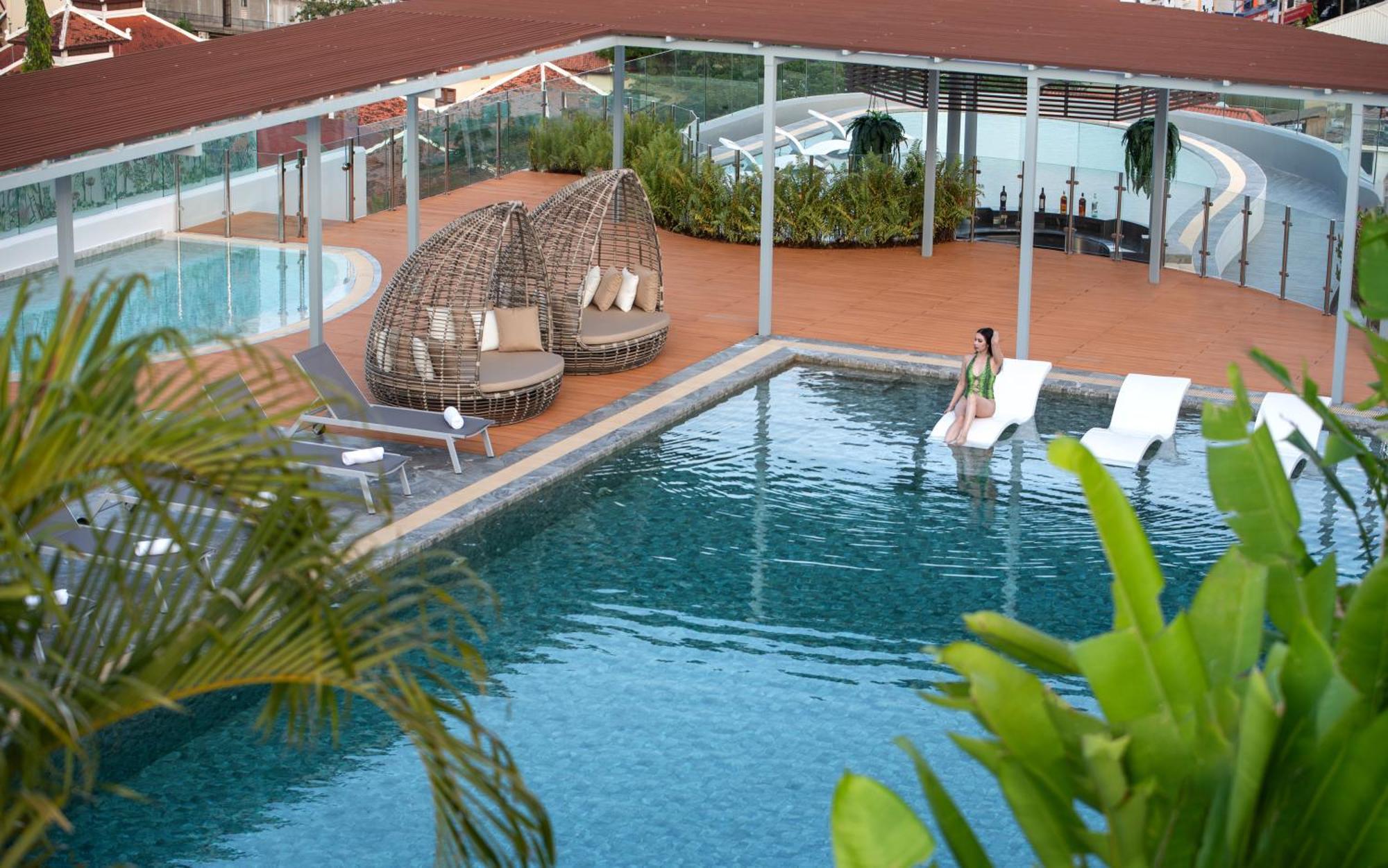 Koulen Central Hotel Siem Reap Luaran gambar
