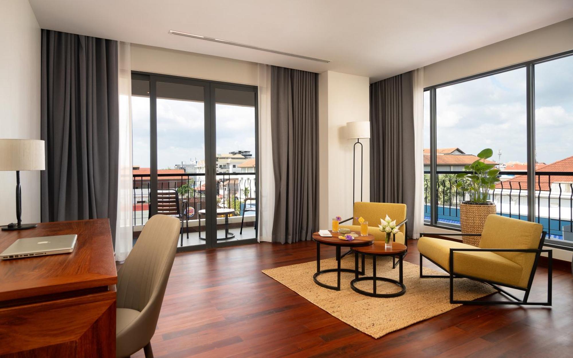 Koulen Central Hotel Siem Reap Luaran gambar